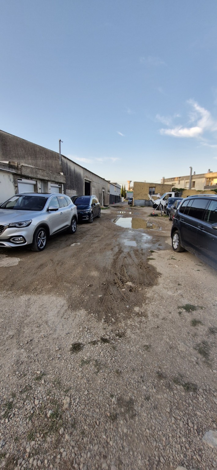État initial de la zone à aménager